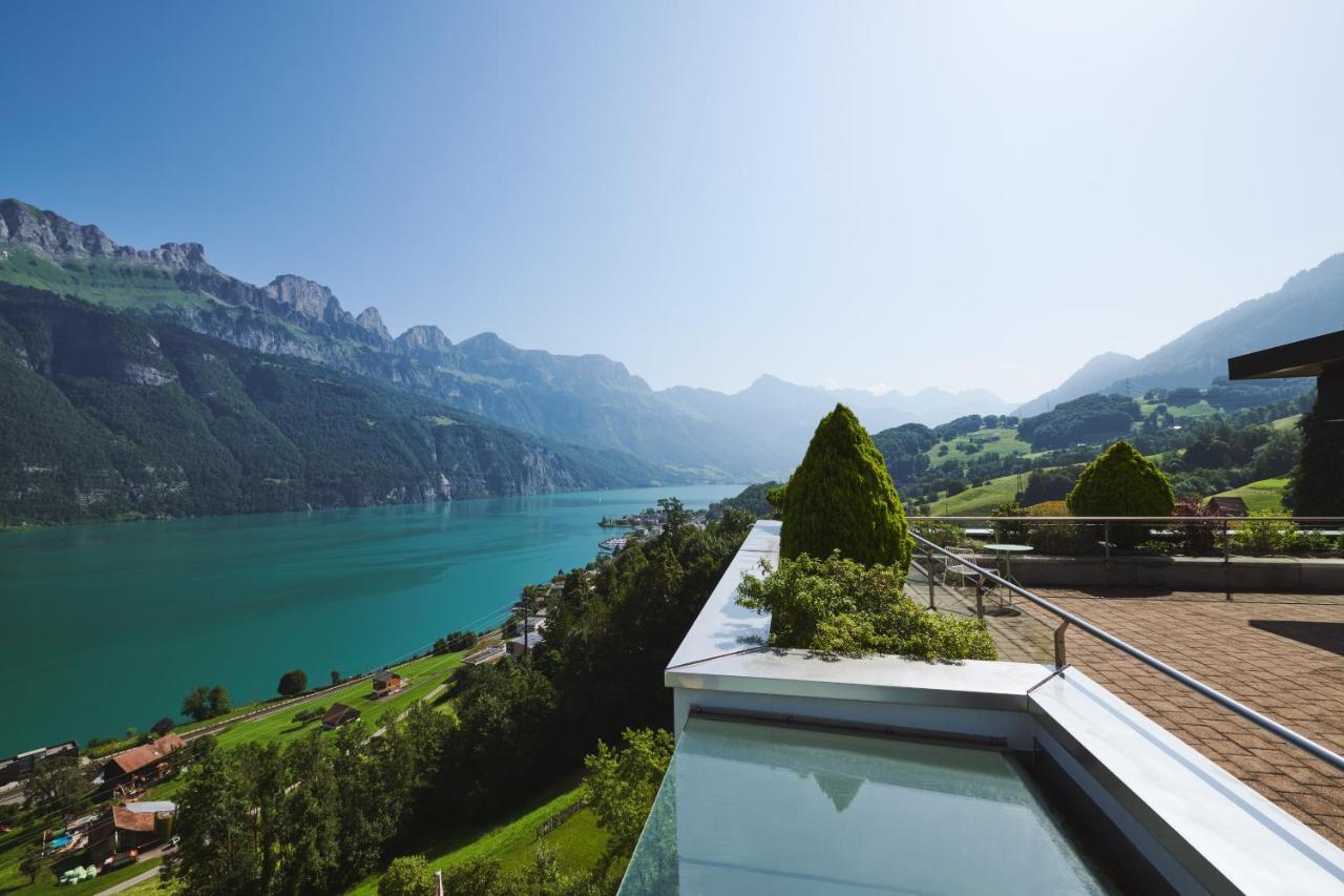 Hotel Neu-Schoenstatt Quarten Bagian luar foto