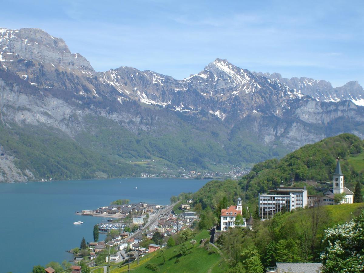 Hotel Neu-Schoenstatt Quarten Bagian luar foto